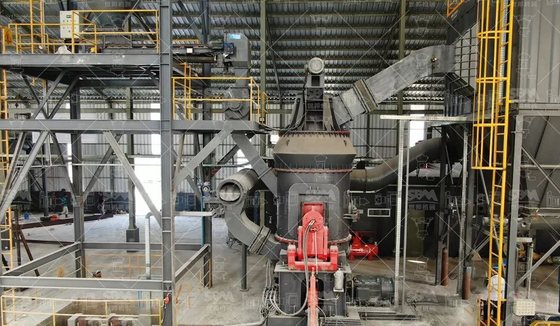Gạch nhẹ AAC ở Indonesia: chất lượng tấm gạch bắt đầu từ buồng nghiền