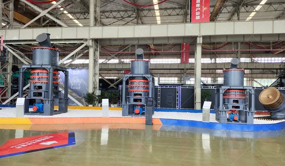 Máy nghiền đá vôi và máy đập đá: ghép cấp đập với cấp nghiền