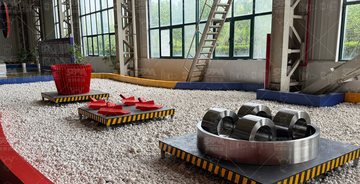 Máy nghiền đá vôi và máy đập đá — ghép cấp đập với cấp nghiền