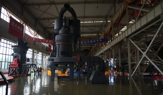 Sơ đồ quy trình sản xuất bột đá vôi và cách bố trí dây
